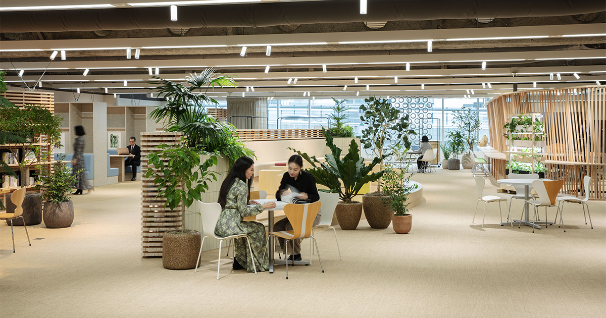 日建設計東京本社 3階「PYNT」 | 日建設計コンストラクション
